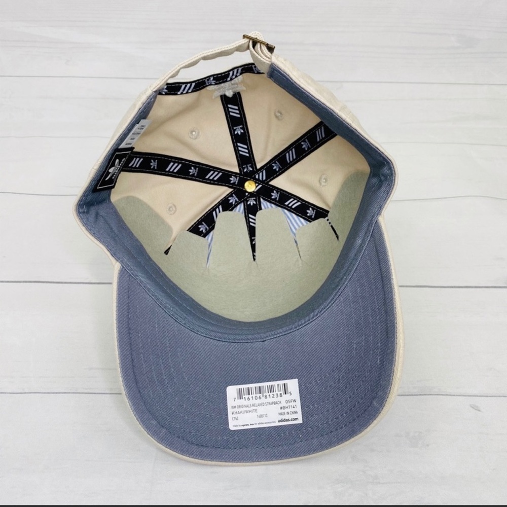 Adidas Women’s Khaki Hat with white Embroidered lettering - Picture 6 of 6